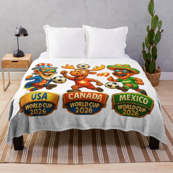 Item preview, FUNNY CARTOON FOR WORLD CUP 2026 WITHE DEFFRENT SHAP designed and sold by syndia2209.