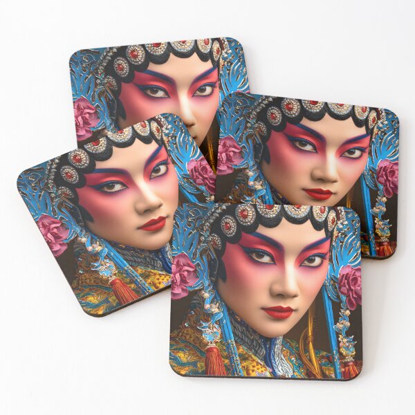 Item preview, Elegant Chinese Opera Makeup and Traditional Attire designed and sold by Artessie.
