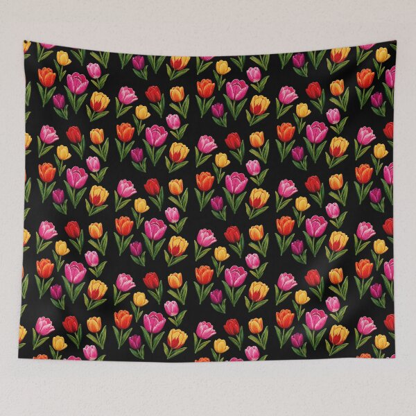 Item preview, Tulip Collection Embroidery designed and sold by ColorSplash123.