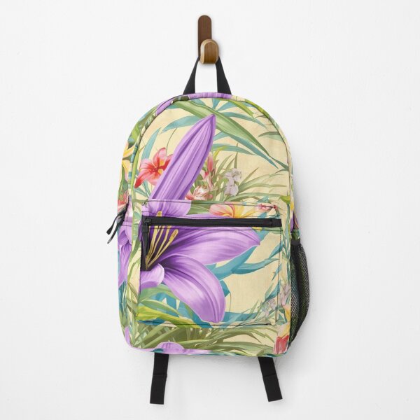 Item preview, Whimsical Purple lily flower | Tropical Flower designed and sold by Desolaa_Arts.