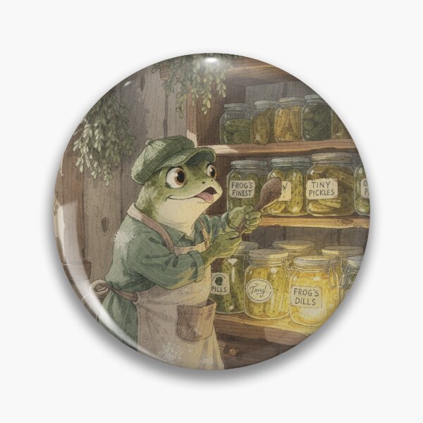 Item preview, Toad's Tiny Pickle Shop designed and sold by PictorialWhimsy.