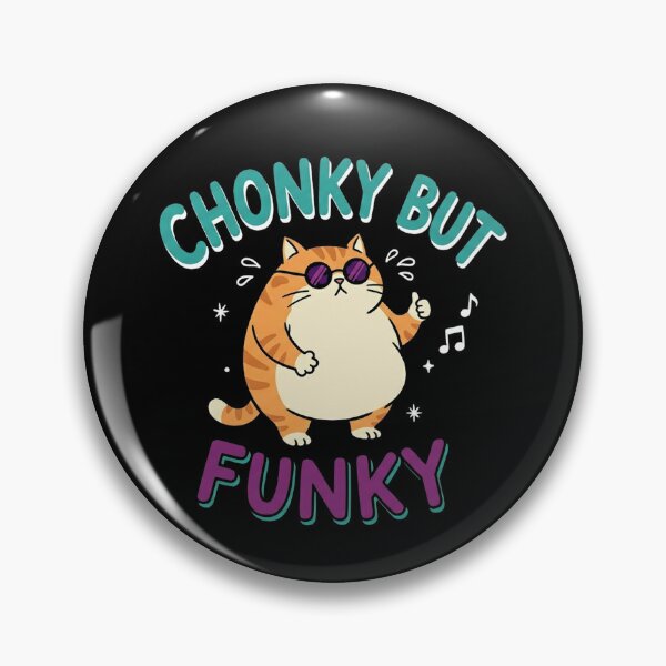 Item preview, Funny Positive Body Cat Chonky But Funky Style designed and sold by Yellowriversss.