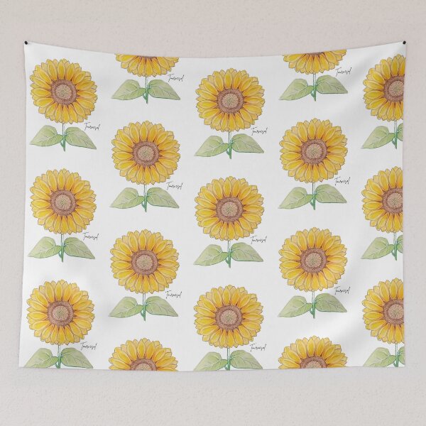Item preview, A magnificent sunflower designed and sold by Les illustrations d'Adėle L..