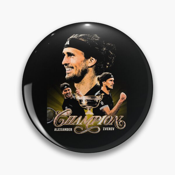 Item preview, Zverev Champion Roland-Garros 2026 designed and sold by Qellus-Style.