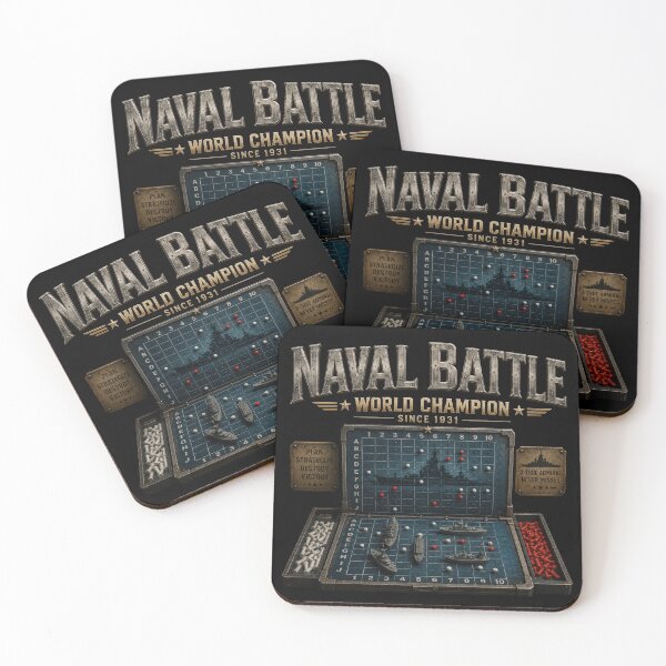 Item preview, Naval Battle World Champion Strategy Humor designed and sold by Retr0Tshirts.