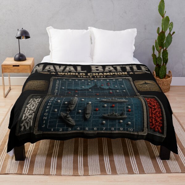 Item preview, Naval Battle World Champion Strategy Humor designed and sold by Retr0Tshirts.