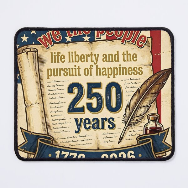 Item preview, Life Liberty and the Pursuit of Happiness - America 250th Anniversary 1776-2026 designed and sold by PatrioticPrints250.