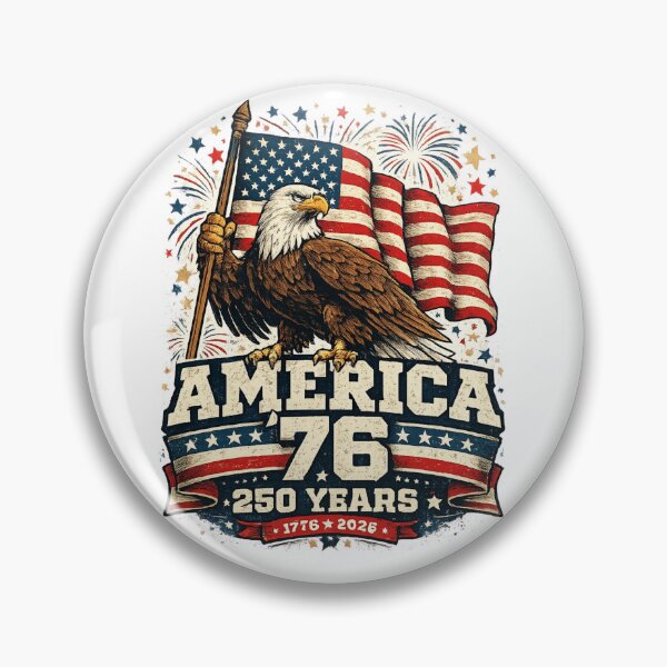 Item preview, America Retro 250 Years scratch Style 250th Anniversary USA 1776 2026 designed and sold by anouaroh.