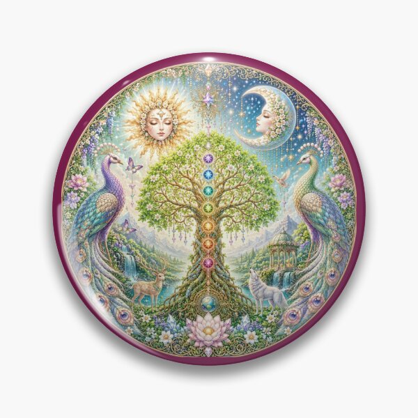 Item preview, Tree of Light and Harmony – Sacred Chakra Garden designed and sold by sunbowjp stadio.