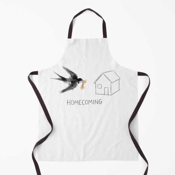 Item preview, Homecoming Swallow Bird with Golden Key Watercolor Art designed and sold by SoulPT.