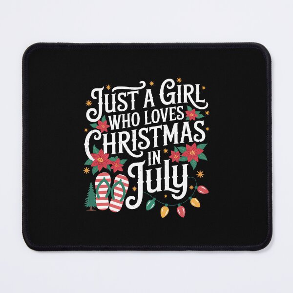 Item preview, Christmas in July Girls Summer Beach Vacation designed and sold by SapfireStuArt.