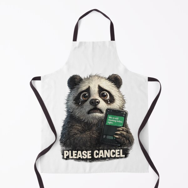 Item preview, Please Cancel Funny Panda T-Shirt designed and sold by RebelVibeX.