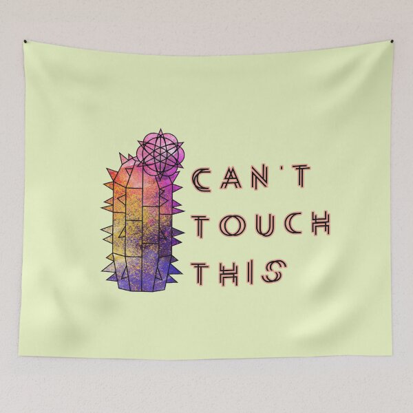 Item preview, Funny Cactus Can`t Touch This – Introvert Plant Lover Gift designed and sold by GraphicComet.