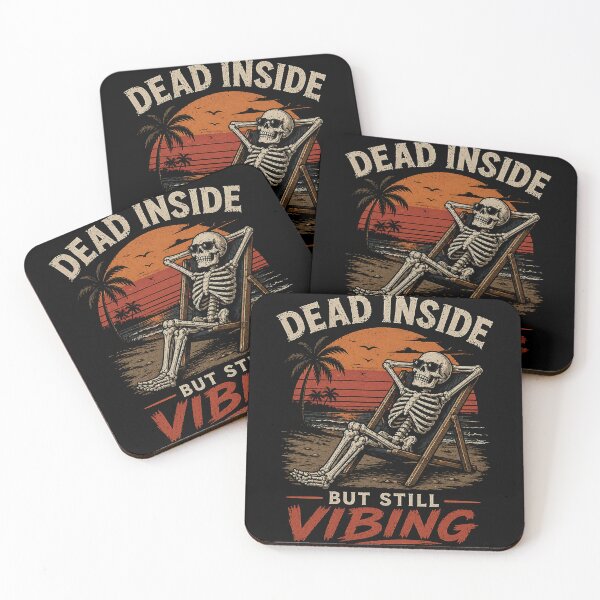 Item preview, Dead Inside But Still Vibing designed and sold by EichStore.