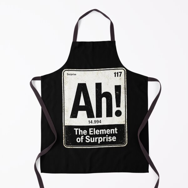 Item preview, AH The Element Of Surprise Ah Periodic Table Funny Science designed and sold by ArcaneArtistry.