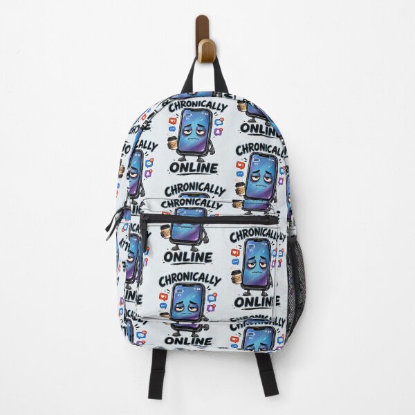 Item preview, Chronically Online Funny Smartphone Character designed and sold by StillWildink.