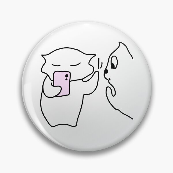 Item preview, Busy White Cat Lily  designed and sold by Rakfana&Gabriel.artist.