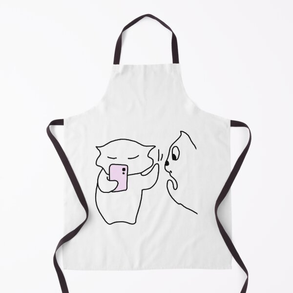 Item preview, Busy White Cat Lily designed and sold by Rakfana&Gabriel.artist.
