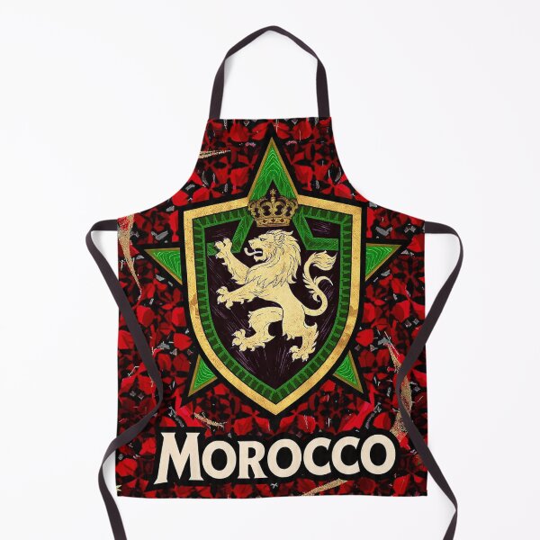 Item preview, Royal Atlas Lion Crest Morocco T-Shirt designed and sold by djovan.