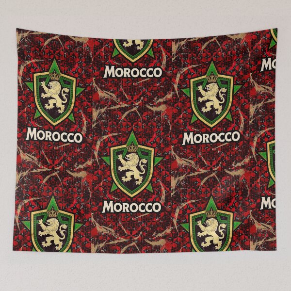 Item preview, Royal Atlas Lion Crest Morocco T-Shirt designed and sold by djovan.