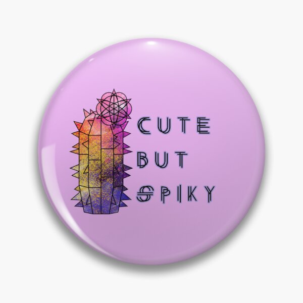 Item preview, Cute But Spiky – Funny Geometric Cactus Design designed and sold by GraphicComet.