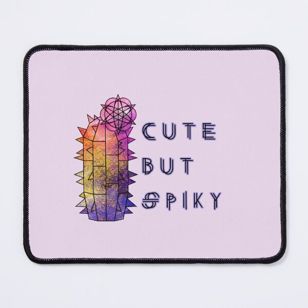 Item preview, Cute But Spiky – Funny Geometric Cactus Design designed and sold by GraphicComet.