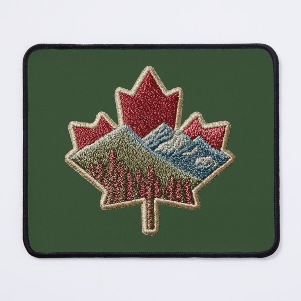 Item preview, Canadian Mountain Maple Embroidery designed and sold by MegaNovaArt.