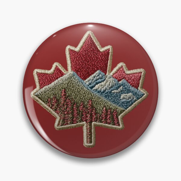 Item preview,  Canadian Mountain Maple Embroidery designed and sold by MegaNovaArt.