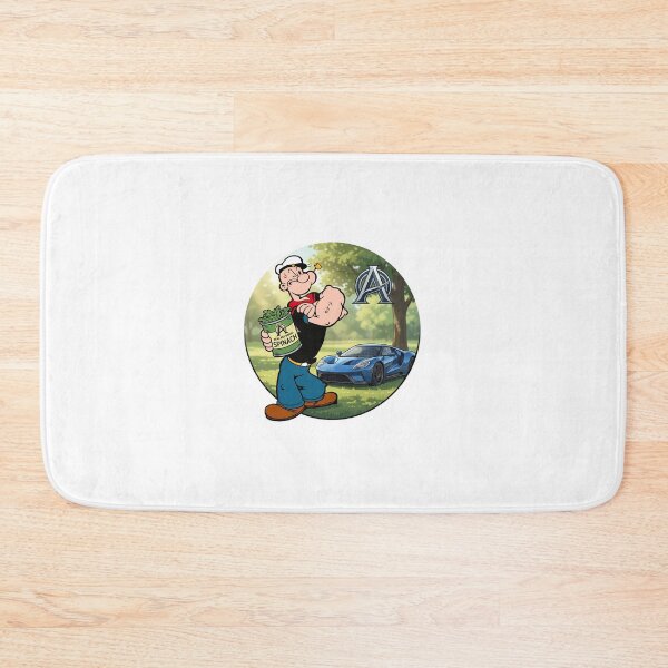Item preview, Popeye Real ABS Spinach & Supercar - 90s Cartoon Nostalgia designed and sold by MottotoTech.