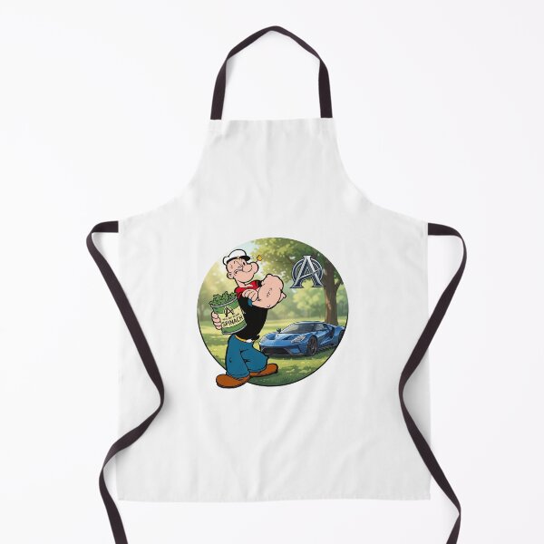 Item preview, Popeye Real ABS Spinach & Supercar - 90s Cartoon Nostalgia designed and sold by MottotoTech.