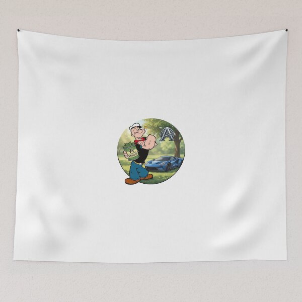 Item preview, Popeye Real ABS Spinach & Supercar - 90s Cartoon Nostalgia designed and sold by MottotoTech.