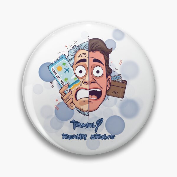 Item preview, Travel Reality Broke Funny Vacation Expectation Meme designed and sold by iamKRUK.