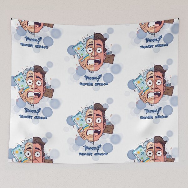 Item preview, Travel Reality Broke Funny Vacation Expectation Meme designed and sold by iamKRUK.
