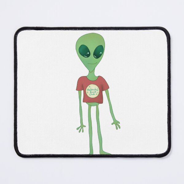Item preview, Red Extraterrestrial book Club Alien designed and sold by MickeytheGoose.