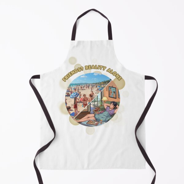 Item preview, Friends Reality Alone Funny Introvert Summer Meme designed and sold by iamKRUK.