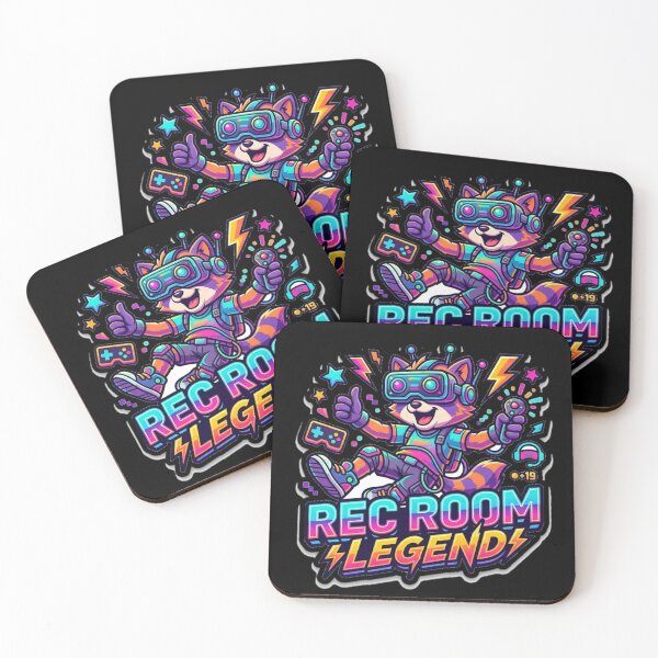Item preview, Rec Room Legend Retro VR Gaming Mascot Sticker . designed and sold by AGawas.