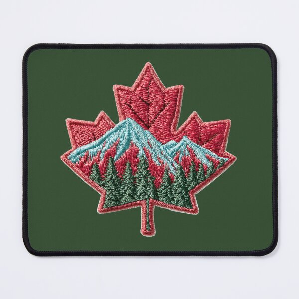 Item preview, Canadian Mountain Maple Embroidery designed and sold by MegaNovaArt.