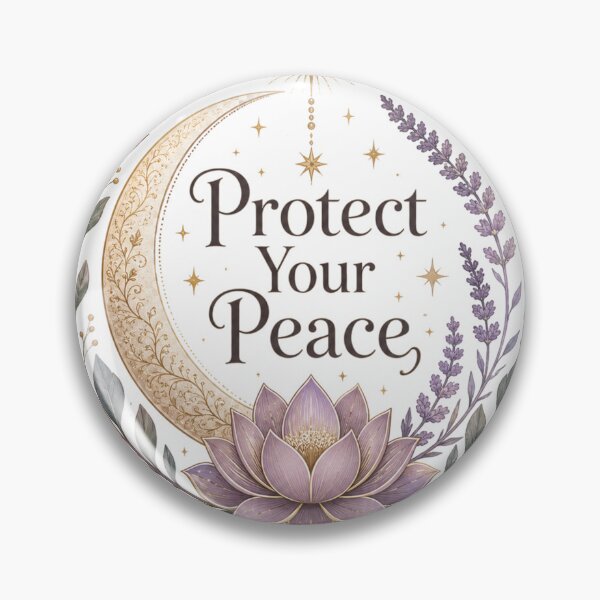Item preview, Protect Your Peace Celestial Lotus designed and sold by OMAR SAYOURI.