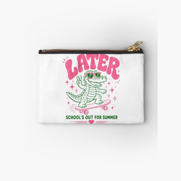 Item preview, Later School's Out For Summer Alligator Skateboard Retro designed and sold by ArcaneArtistry.