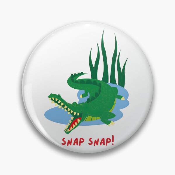 Item preview, Cute Crocodile Cartoon – Playful Swamp Animal Art designed and sold by ROARSOME DESiGNS.