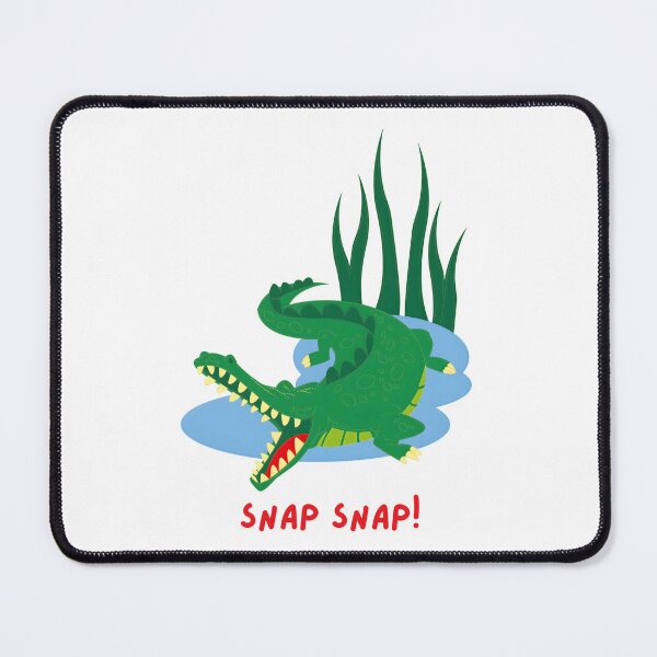 Item preview, Cute Crocodile Cartoon – Playful Swamp Animal Art designed and sold by ROARSOME DESiGNS.