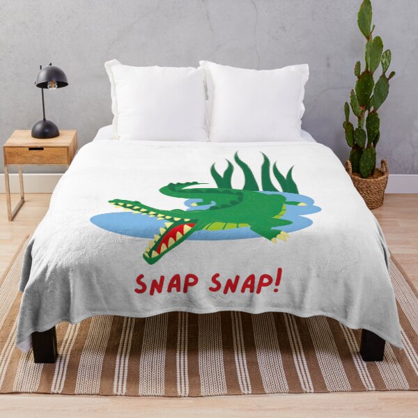 Item preview, Cute Crocodile Cartoon – Playful Swamp Animal Art designed and sold by ROARSOME DESiGNS.