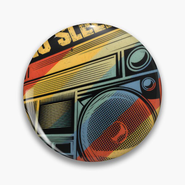 Item preview, No Sleep Til Brooklyn Boombox Music #517 designed and sold by vespira-motion.