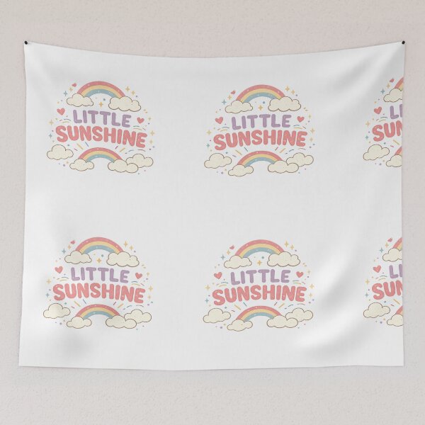 Item preview, Little Sunshine Cute Rainbow Baby Design | Newborn Nursery Gift designed and sold by batoot1.