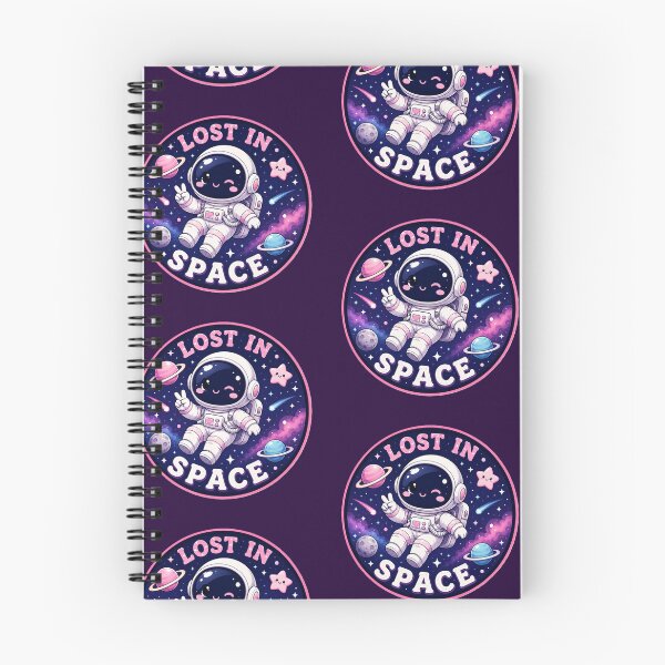 Aperçu de l'œuvre Lost in Space Cute Astronaut créée et vendue par AstraDrip Studio.