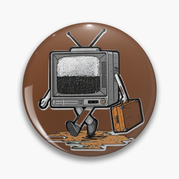 Item preview, Vintage TV Walking Suitcase Leaving Surreal Design designed and sold by BooDesignStudio.