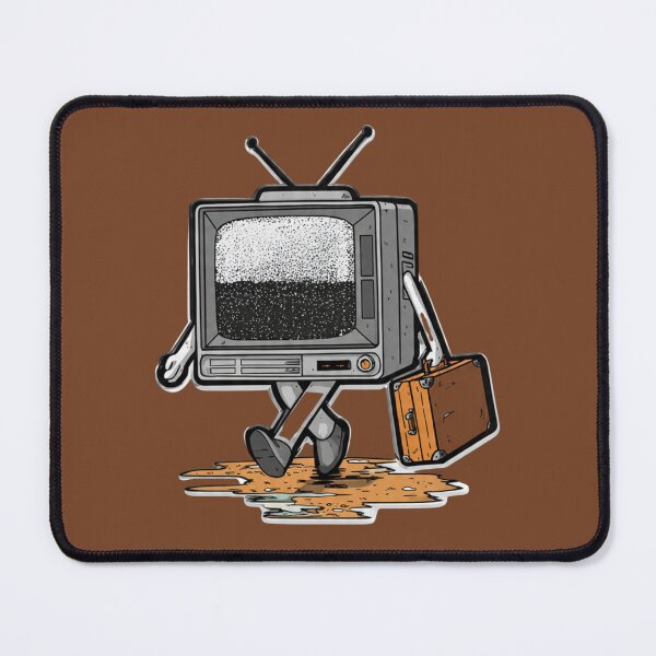 Item preview, Vintage TV Walking Suitcase Leaving Surreal Design designed and sold by BooDesignStudio.