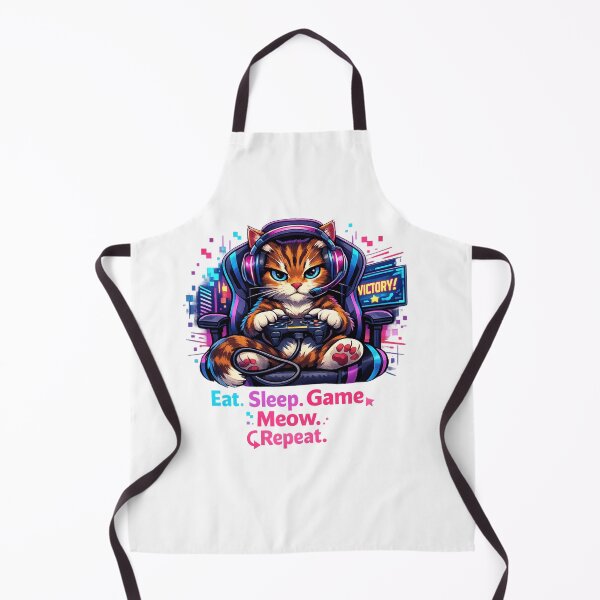 Item preview, Gamer cat  designed and sold by ibrahim2022.