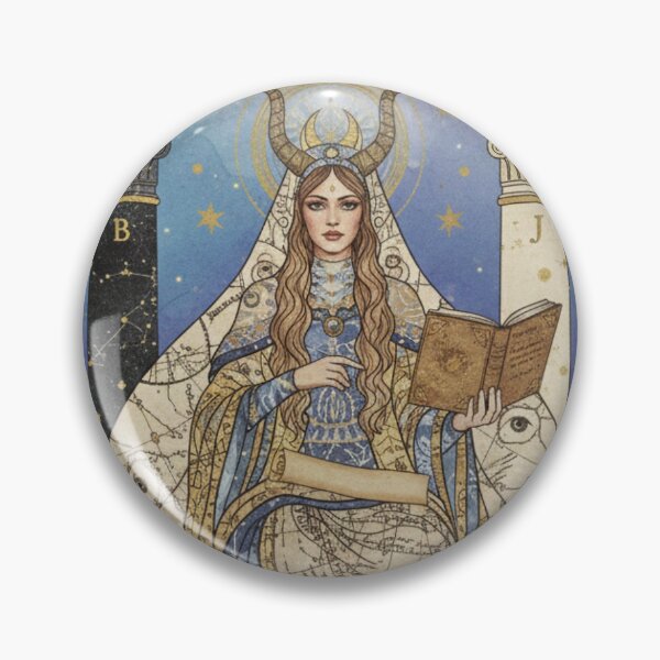 Item preview, "The High Priestess" designed and sold by ByVicArt.