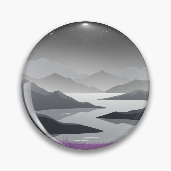 Item preview, Asexual flag scenery designed and sold by Blairsley.